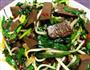 韭菜豆芽爆鸭血的做法图解8