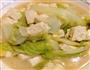 白菜炖豆腐的做法图解1