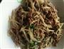 牛肉炒豆芽的做法图解1