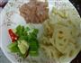 莲藕炒肉片的做法图解1