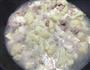 花菜炝肉汤的做法图解6
