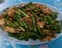 蒜苔炒鸡蛋的做法图解8