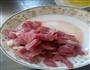 花菜炒肉的做法图解2