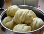 玉米白面花卷的做法图解10