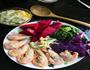 减脂瘦身食谱早餐鸡蛋燕麦虾的做法图解3