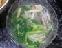 虾米菌菇青菜汤的做法图解7