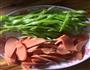青椒火腿的做法图解1