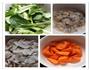 青菜蘑菇文蛤蔬菜汤清淡补充维生素的做法图解1