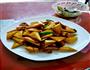 豆干炒瘦肉蒜叶的做法图解10