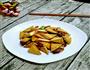 豆干炒瘦肉蒜叶的做法图解12
