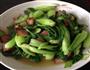 腊肉炒青菜的做法图解8