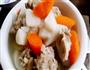排骨炖山药、胡萝卜汤的做法图解5