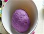 紫薯馒头的做法图解2