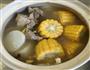 排骨玉米山药萝卜煲的做法图解5