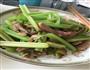 芹菜炒肉的做法图解3