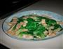 豆腐皮炒青菜的做法图解1