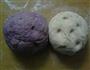 紫薯馒头的做法图解1
