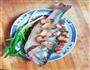 腊肉蒸鲈鱼的做法图解2