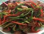 椒丝五花肉的做法图解4