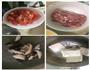 西红柿肉末炖豆腐的做法图解1