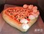 浪漫心形鲜虾披萨的做法图解10