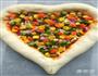 浪漫心形鲜虾披萨的做法图解7