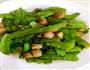 小肠炒荷兰豆的做法图解2