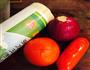 番茄火腿面的做法图解1