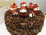 圣诞黑森林蛋糕的做法图解7