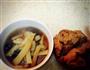 老东北农家菜—菠菜土豆条汤的做法图解8