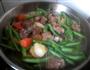 土豆，上药，胡萝卜，豆角炖排骨的做法图解3
