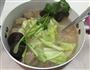 牛肉丸面线汤的做法图解3