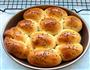 奶香餐包/提子面包的做法图解5