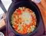 五彩鸡丁焖饭的做法图解12