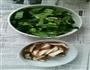 青菜香菇粥的做法图解2