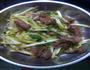 肉片炒韭黄的做法图解6