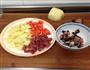 胡萝卜土豆双腊饭的做法图解2