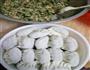 韭菜胡萝卜水饺的做法图解3