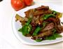 青椒炒腊肉的做法图解6