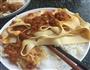 土豆丝豆皮辣酱拌饭的做法图解1