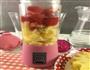 草莓菠萝汁的做法图解3
