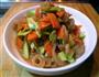 时蔬炒肉皮的做法图解5