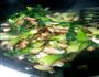 油菜炒香菇的做法图解8