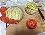 鸡蛋牛油果三明治的做法图解4