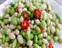 花生仁拌青豆的做法图解3