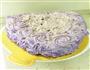 浪漫渐变紫色玫瑰心型奶油蛋糕的做法图解9