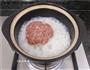 肉饼咸蛋煲仔饭的做法图解10