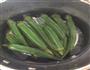 小米椒炒秋葵的做法图解1