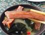 土家腊肉\腊排炖海带  家乡的味道的做法图解2