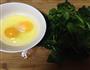 菠菜炒鸡蛋的做法图解1